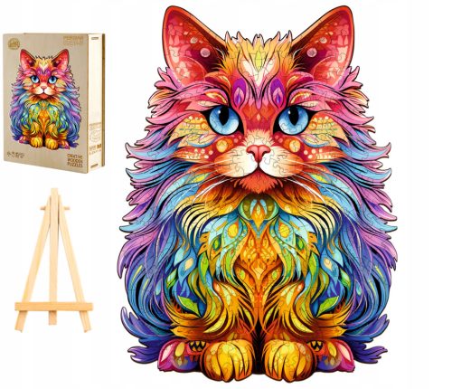  Puzzle Pasjo24 wooden puzzle 300 pieces WOODEN PUZZLE LARGE 230 PIECES PERSIAN CAT IN A WOODEN BOX wooden puzzle K441