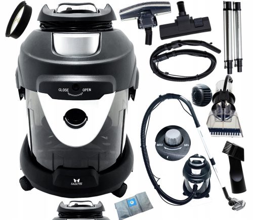  Salute COMODO SALUTE V2 2000 W wet and dry vacuum cleaner, black