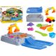 SANDBOX EXCAVATOR POOL WITH COVER + ACCESSORIES