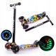  THREE-WHEEL BALANCING SCOOTER, LIGHTING, LED WHEELS, GRAFFITI BRAKE