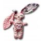  Mascot with name rabbit bunny name embroidery gift long ears gift