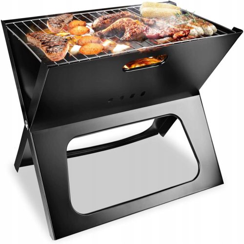  GARDEN CHARCOAL GRILL PORTABLE FOLDABLE CASE