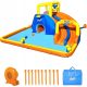 BOUNTAIN CASTLE DOUBLE SLIDE CANNON POOL