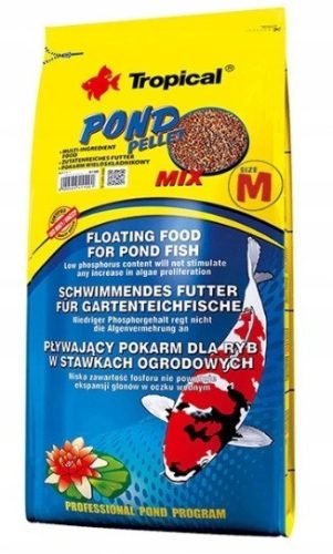  Tropical Pond Pellet granulated fish food 4 kg