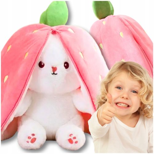  RABBIT IN A CARROT Mascot Rabbit Carrot Rabbit Plush LARGE XL 35 cm