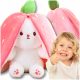  RABBIT IN A CARROT Mascot Rabbit Carrot Rabbit Plush LARGE XL 35 cm