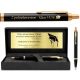  Parker IM Black GT ballpoint pen with engraving. Gift for a student's teacher
