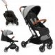  MoMi Estelle stroller, grey and black