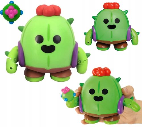  BRAWL STARS SPIKE FIGURE, TOY FOR A CHILD, POSABLE CHILDREN'S DAY GIFT