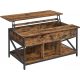  Songmics Vasagle rectangular coffee table 100 x 60 x 62 cm, rustic oak