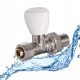  Straight radiator valve for PEX pipes 1/2x16 CA/ZG-ZPPEX1/2x16