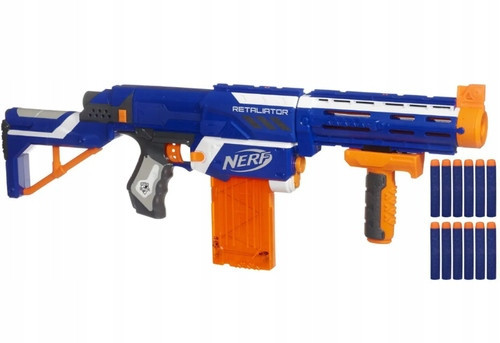  NERF GUN RETALIATOR JUNIOR 98696 EASY RELOADING