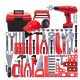  children's tool set Mr. and Mrs. Gadget Tools