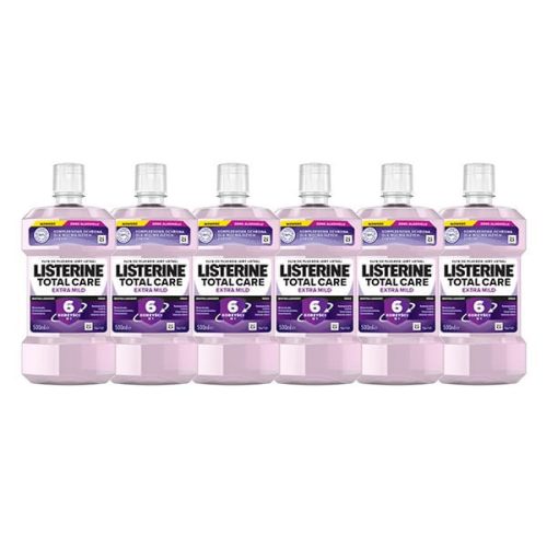  Listerine Total Care Extra Mild mild tasting mouthwash 6 pcs.