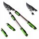  Telescopic garden shears. NON-SLIP HANDLES for branches, manual