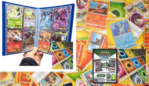  ALBUM FOR 240 POKéMON CARDS + MEGA SET WITH 120 ORIGINAL POKéMON CARDS