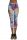  949 Sports Leggings 3/4 Patterned Bas Bleu Tessera70 200DEN 5/XL