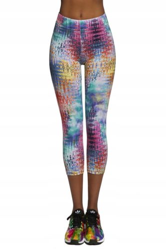  949 Sports Leggings 3/4 Patterned Bas Bleu Tessera70 200DEN 5/XL