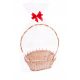  Gift basket set Gift wicker basket box bag cellophane wool