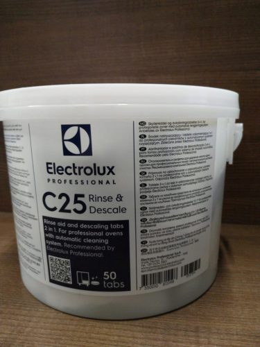 C25 care and descaling tablets for Electrolux stoves - 50 pcs.