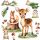  Wall stickers for children FOREST ANIMALS DEER FOREST LARGE STICKERS