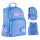  SCHOOL BACKPACK, SCHOOL BACKPACK FOR GIRLS, BLUE Dragon