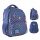  SCHOOL BACKPACK FOR GIRLS, BLUE WITH DOTS KITE