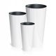  Prosperplast flowerpot 25 cm x 25 x 47 cm diameter 25 cm plastic white + 2 more products