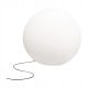  Nowodvorski round light pole E27 40 cm white