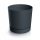  Prosperplast flowerpot 24 cm x 24 x 23.1 cm diameter 23.9 cm plastic graphite