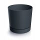  Prosperplast flowerpot 24 cm x 24 x 23.1 cm diameter 23.9 cm plastic graphite