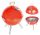  GRILL WITH LID CHARCOAL GRILL PORTABLE SMALL TOURIST GARDEN LOLKI HOME