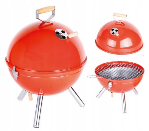  GRILL WITH LID CHARCOAL GRILL PORTABLE SMALL TOURIST GARDEN LOLKI HOME