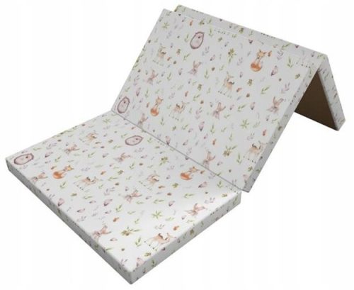  FOLDABLE TRAVEL MATTRESS 120x60cm FOREST BABY'S TIME BAG