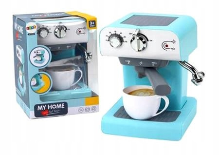  Toy Coffee Maker Household Appliances Water Steam Turquoise