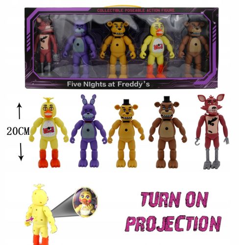  Five Nights at Freddy's Minifigures Designer Bonnie Freddy Bear