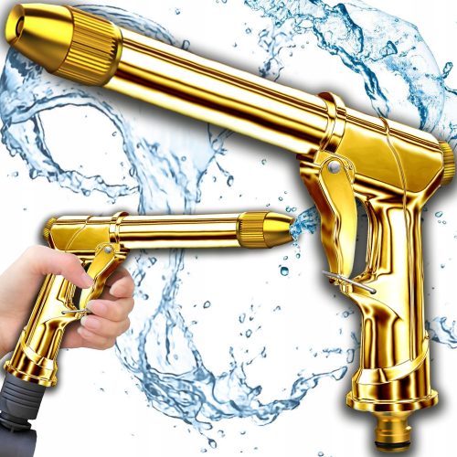  GARDEN HOSE GUN, WATERING SPRAYER, WATER CONTROL, METAL