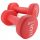  Set of 2x5kg cast iron dumbbells covered with neoprene for training exercises