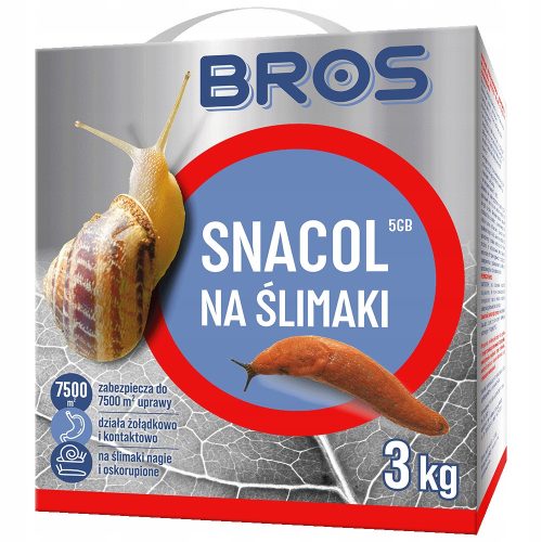  Bros SNACOL 5GB SNAIL POISON 3kg STRONG + FOIL Disposable Gloves MASTER HDPE 2 pieces/pair