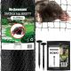  MOLE NET FOR LAWN AGAINST MOLES CHOOSE 100x Pegs 2x200m 40g/m2