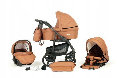  VERDI TRAVEL 3IN1 STROLLER + BAG + ACCESSORIES