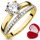  2in1 GOLD ANNIVERSARY RING 333 8K r 20