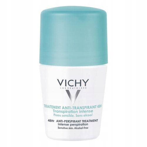 Vichy 48-Hour Roll-On Antiperspirant for Excessive Sweating, 50 ml