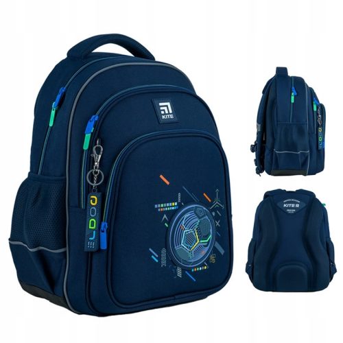  BLUE SCHOOL BACKPACK FOR BOYS WITH DRAGON BALL