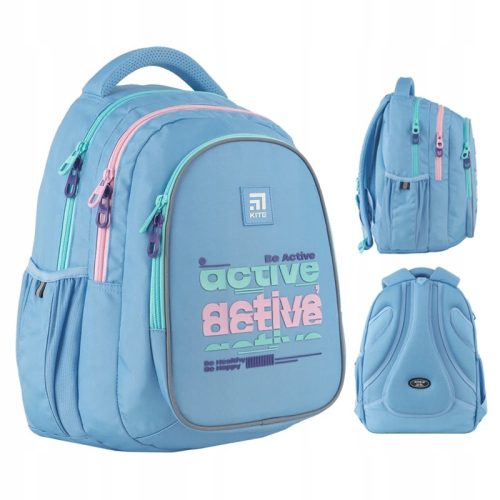 Kite K24-8001M-1 Stylish Orthopedic School Backpack for Girls