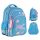  Kite school backpack with multiple compartments blue tones 15 years