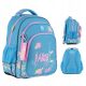  Kite school backpack with multiple compartments blue tones 15 years