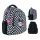  Kite school backpack with multiple compartments, black, 21 years