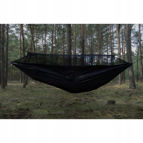  Hammock without pole Tigerwood black 400 kg 350 x 150