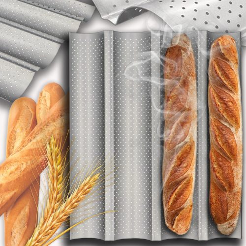 FORM FOR 4 Avocado Home BAGUETTES 31 x 38 cm
